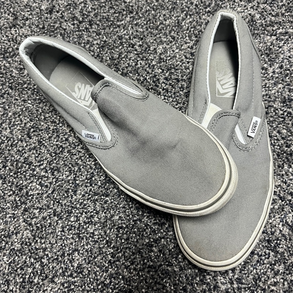 Vans Classic Gray women’s size 7.5 Slip-On Shoes